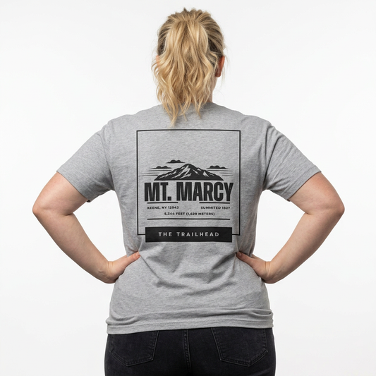Mt.Marcy Adirondack Summit — Short Sleeve T-Shirt