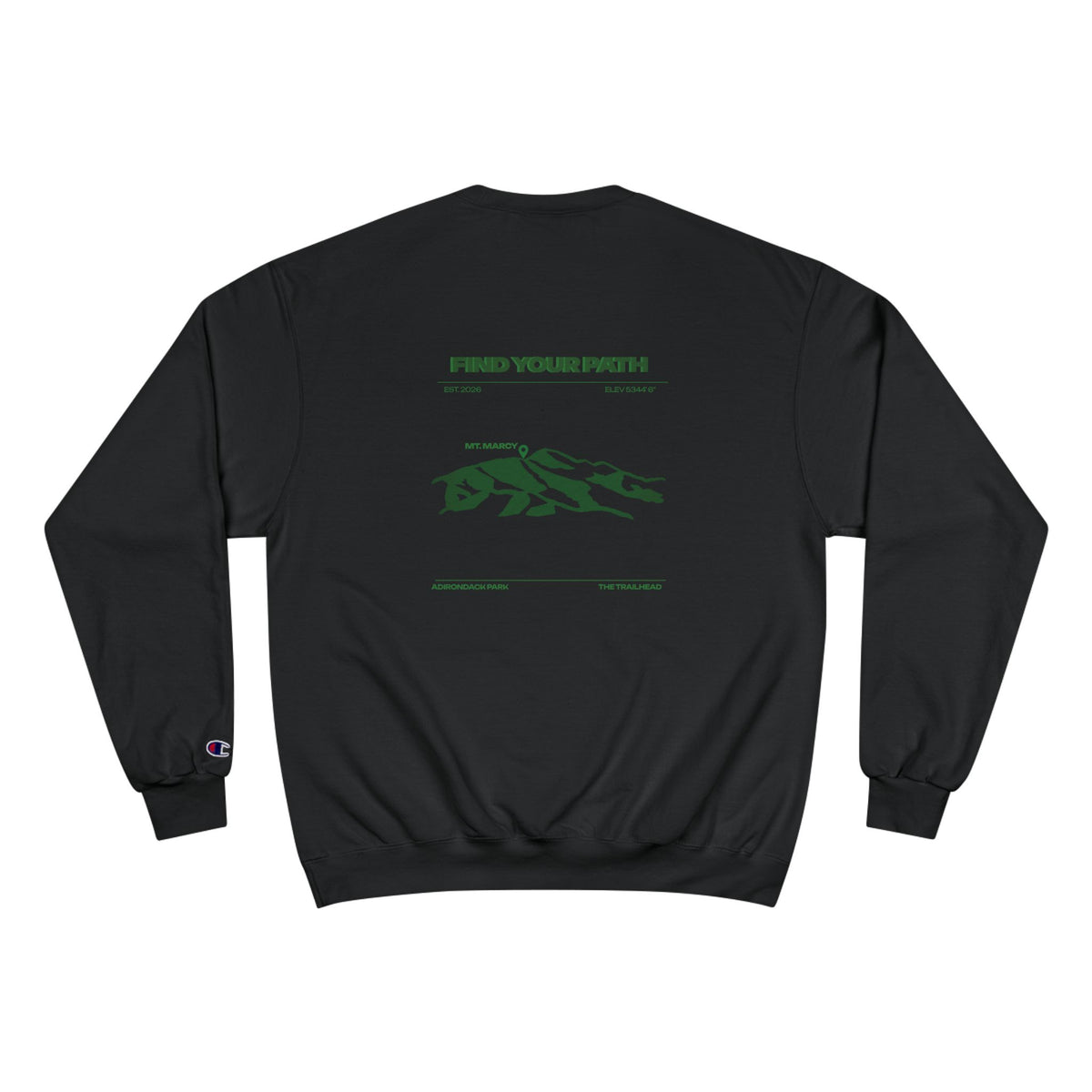 Mt.Marcy Adirondack — Champion Crewneck