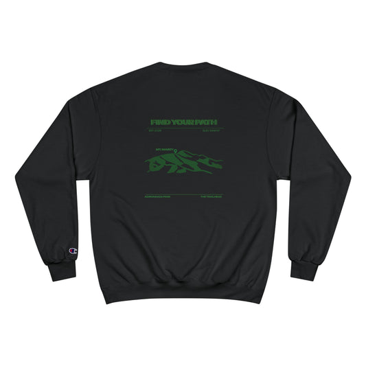 Mt.Marcy Adirondack — Champion Crewneck