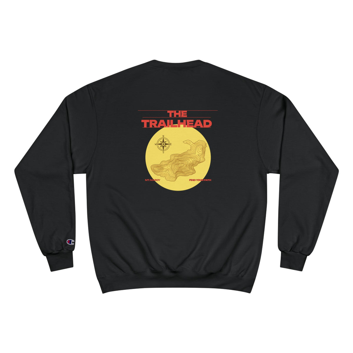 Topographic Map — Champion Crewneck