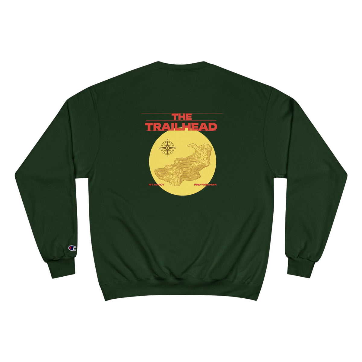 Topographic Map — Champion Crewneck