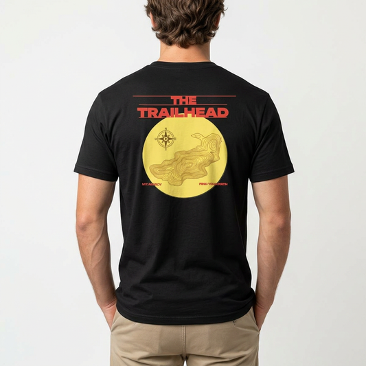 Marcy Topographic Map — Short Sleeve T-Shirt