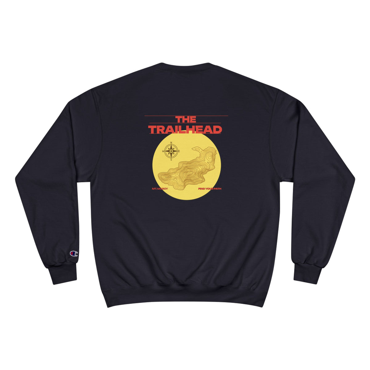 Topographic Map — Champion Crewneck