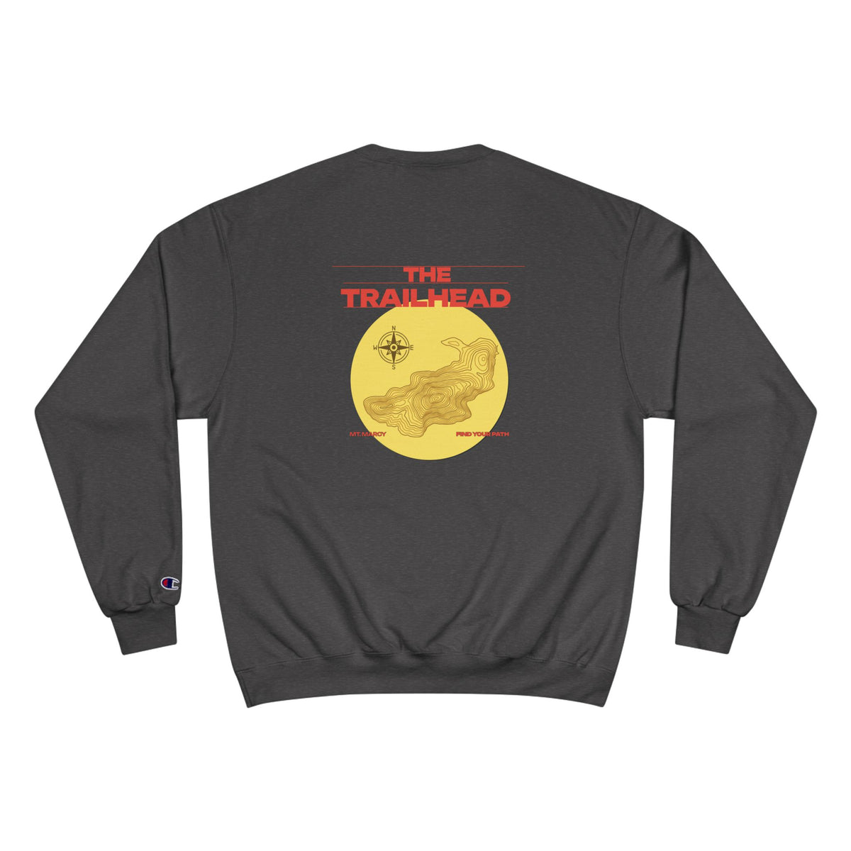 Topographic Map — Champion Crewneck