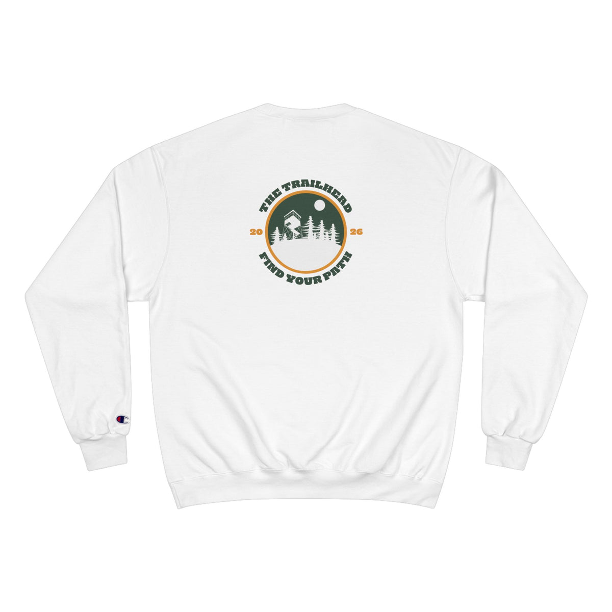 Find Your Path Fire Tower — Champion Crewneck