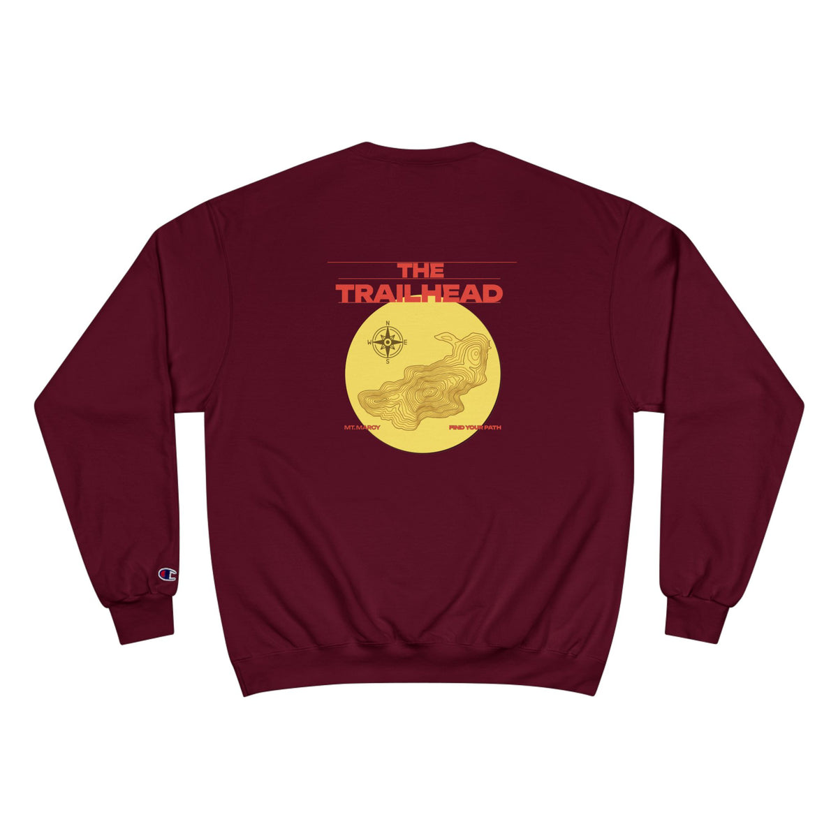 Topographic Map — Champion Crewneck