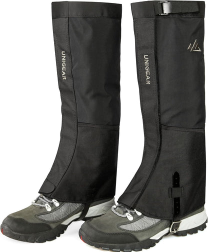 Unigear Leg Gaiters, 1000D Waterproof Boot Gaiters for Hiking Snow Hunting