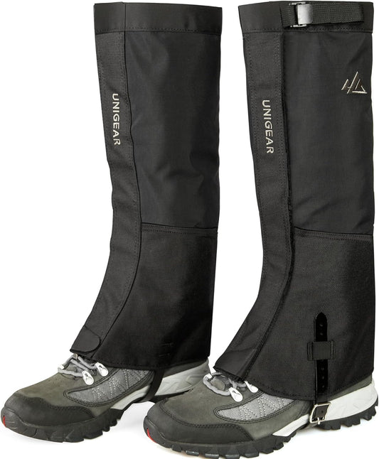 Unigear Leg Gaiters, 1000D Waterproof Boot Gaiters for Hiking Snow Hunting